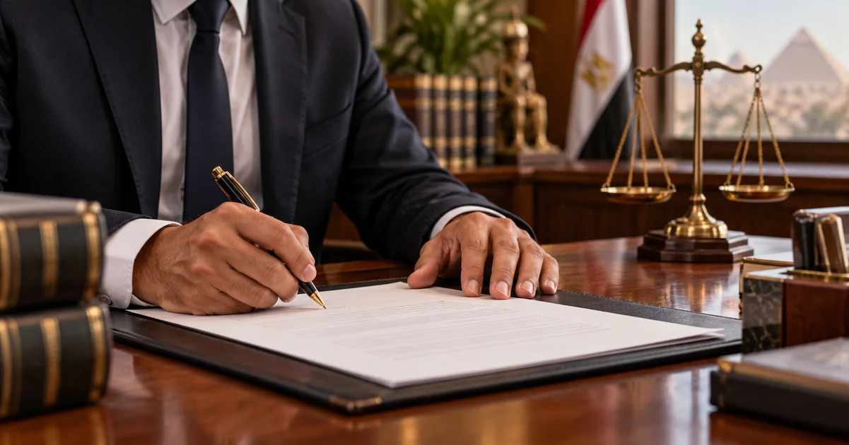 تحرير إيصال الأمانة في القانون المصري ومراجعة بيانات الأطراف والتوقيع قبل اعتماد المستند.