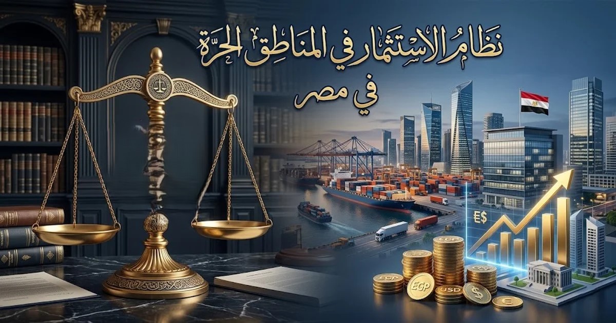 نظام الاستثمار في المناطق الحرة في مصر بين القانون والاقتصاد والاستثمار