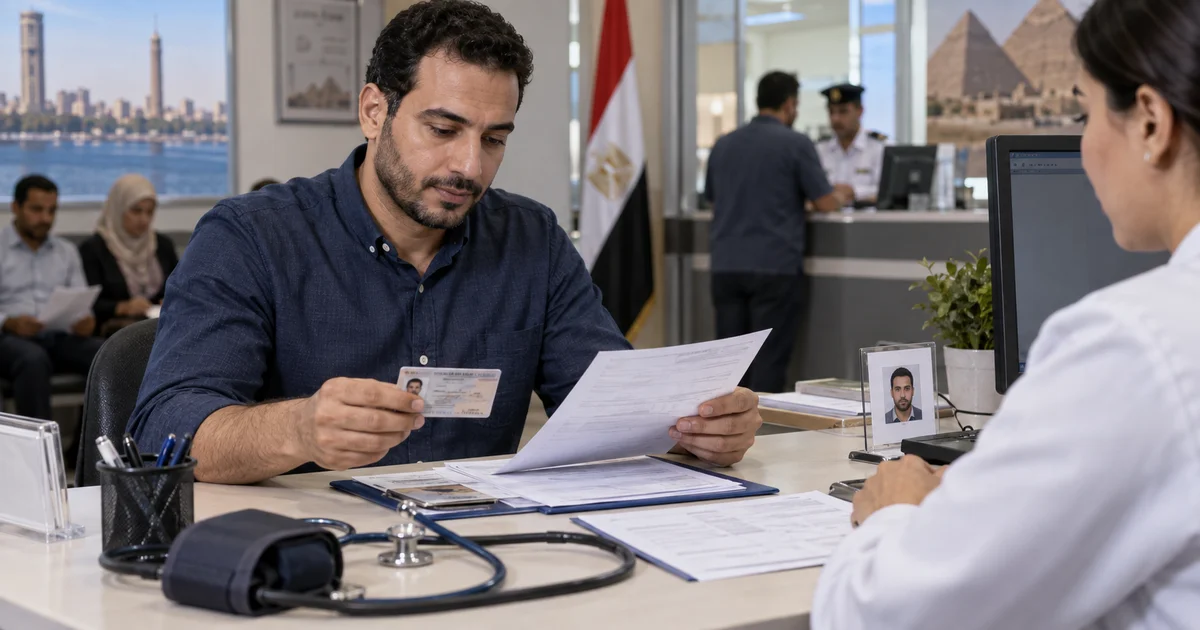 الفحص الطبي والمستندات المطلوبة لرخصة القيادة في مصر