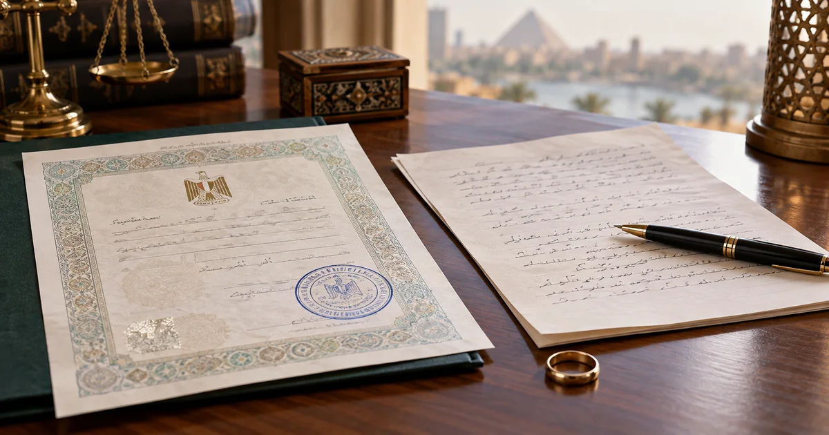 الفرق بين وثيقة الزواج الرسمية وعقد الزواج العرفي غير المسجل في مصر