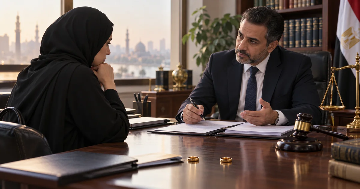 استشارة قانونية حول الطلاق في الزواج العرفي والحقوق والإجراءات أمام محكمة الأسرة