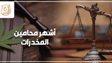 أشهر محامين المخدرات