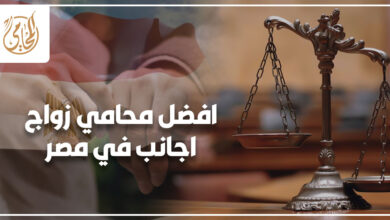 افضل محامي زواج اجانب في مصر