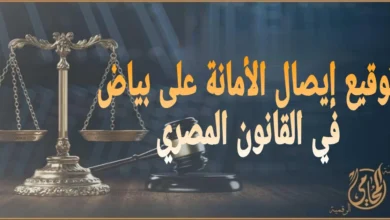 توقيع إيصال الأمانة على بياض في القانون المصري: متى يحمي حقك ومتى يفتح باب البراءة؟