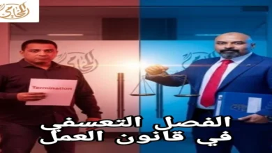 الفصل التعسفي في قانون العمل 2025: حقوقك + كيف تحصل علي اعلي تعويض