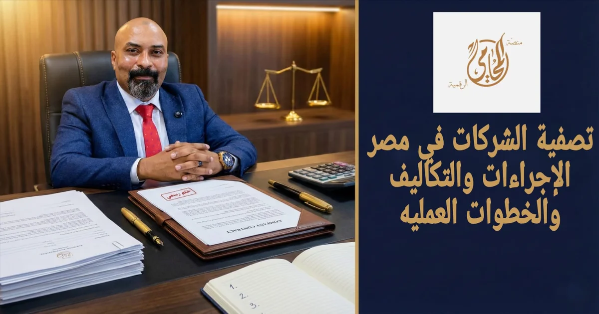 تصفية الشركات في مصر الإجراءات والتكاليف والخطوات العملية (2026)