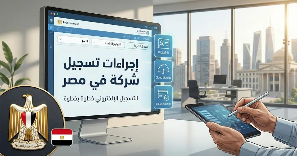 إجراءات تسجيل شركة في مصر دليل مبسط يشرح خطوات التسجيل والمستندات المطلوبة والجهات المختصة لتجنب الملاحظات