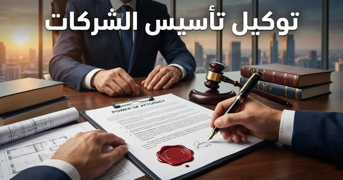 توكيل تأسيس الشركات أمام الهيئة العامة للاستثمار مع أهم البنود لتجنب رفض الملف