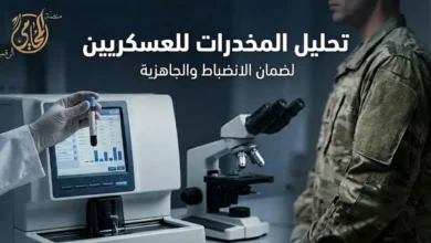 تحليل المخدرات للعسكريين في مصر توضيح إجراءات سحب العينة وضمانات الاعتراض عند النتيجة الإيجابية