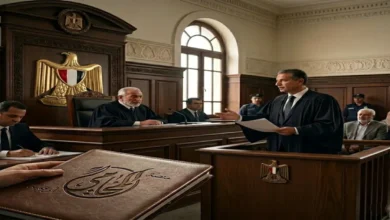 إخلاء السبيل في القانون المصري داخل قاعة محكمة مصرية أثناء نظر طلب الإفراج عن متهم في قضية جنائية.