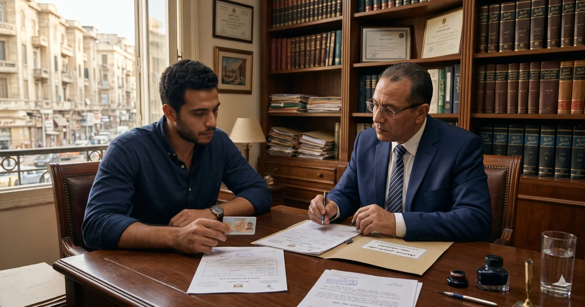 مراجعة أوراق بدل فاقد لشهادة الجيش في مصر لتجديد الشهادة واستكمال الإجراءات القانونية الصحيحة.