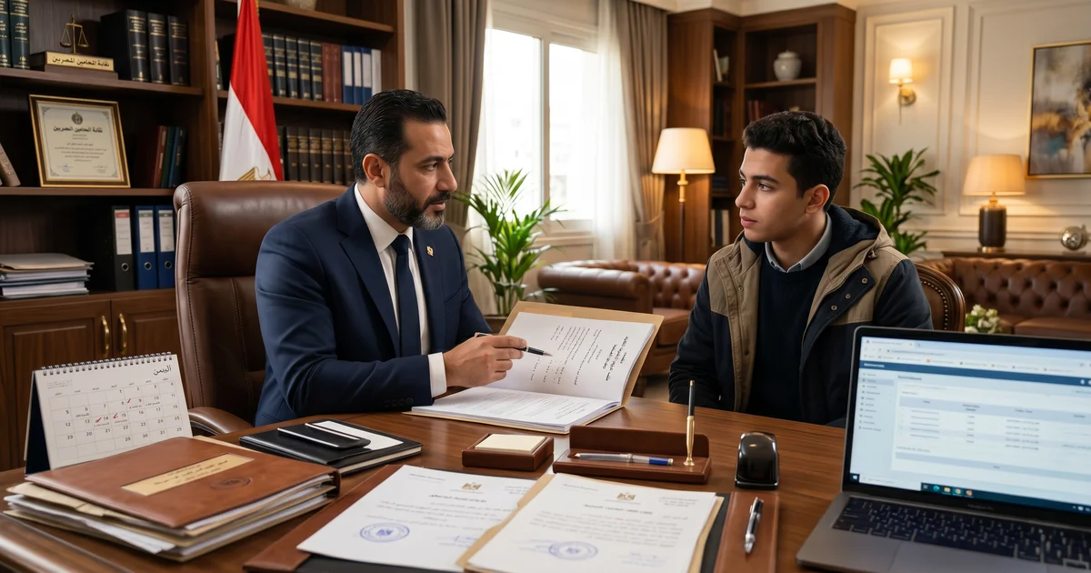 مواعيد دفعات التجنيد في مصر داخل استشارة قانونية توضح خطوات متابعة الملف التجنيدي بشكل صحيح.