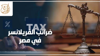 فريلانسر يراجع أوراقه المالية لفهم ضرائب الفريلانسر في مصر وتنظيم دخله من العمل الحر.