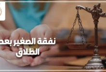 نفقة الصغير بعد الطلاق في القانون المصري وحقوق الأبناء بعد انفصال الزوجين.