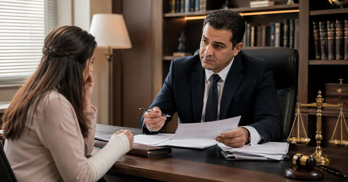 محامٍ يشرح لسيدة إجراءات دعوى تعويض عن الضرر والمستندات المطلوبة في مصر