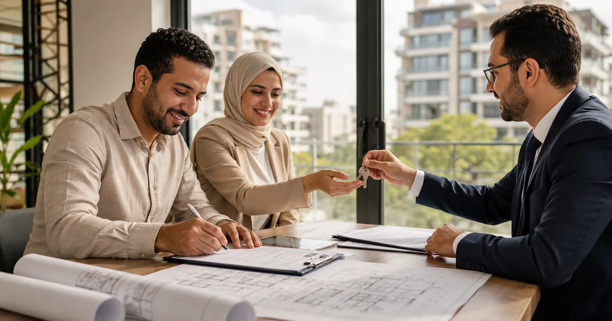 توقيع عقد بيع عقار وتسليم المفتاح ضمن إجراءات دعوى صحة ونفاذ عقد البيع في مصر