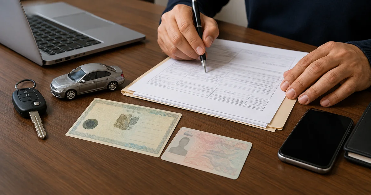 أوراق ومستندات ومفتاح سيارة ضمن إجراءات استخراج بدل فاقد رخصة سيارة