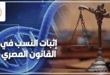 إثبات النسب في القانون المصري بالأدلة القانونية وتحليل البصمة الوراثية DNA أمام محكمة الأسرة.