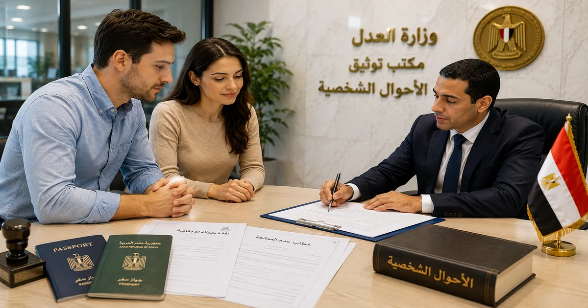الأوراق المطلوبة لزواج الأجانب في مصر وجواز السفر ومستندات التوثيق