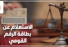 الاستعلام عن بطاقة الرقم القومي في مصر ومتابعة حالة الطلب