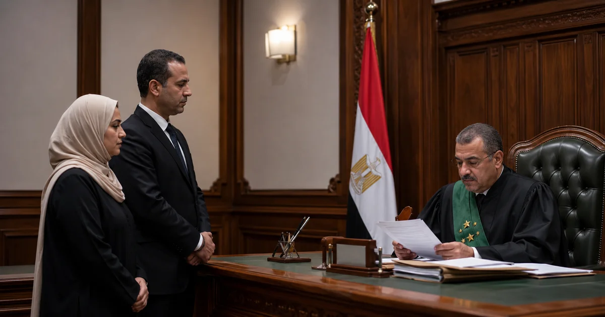 المرحلة الأخيرة من مراحل قضية الخلع وصدور الحكم