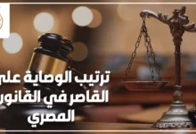 ترتيب الوصاية على القاصر في القانون المصري مع ميزان العدالة ومطرقة القاضي