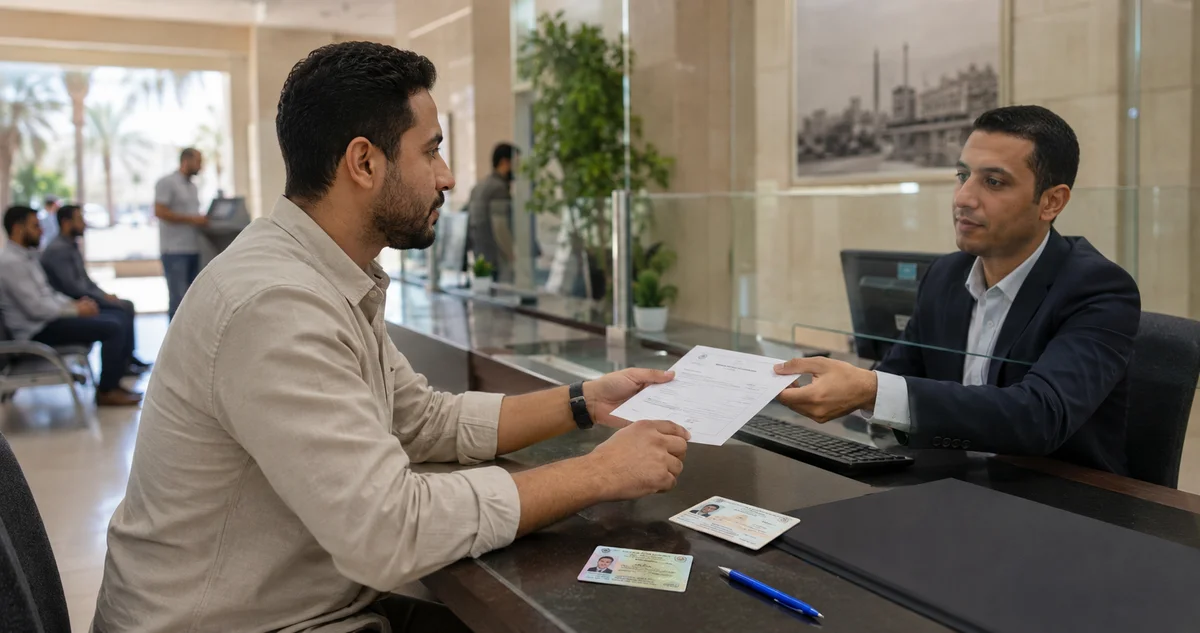تقديم طلب استخراج بدل فاقد رخصة قيادة داخل وحدة المرور