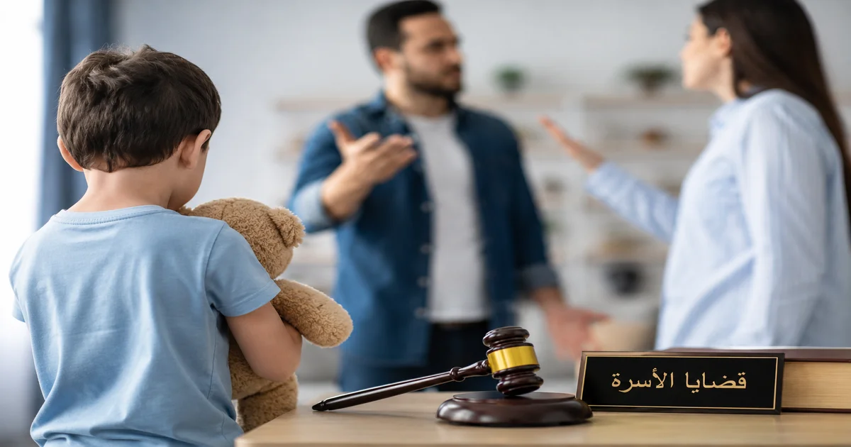 جريمة خطف الأب لابنه والنزاع الأسري حول الحضانة وحقوق الطفل