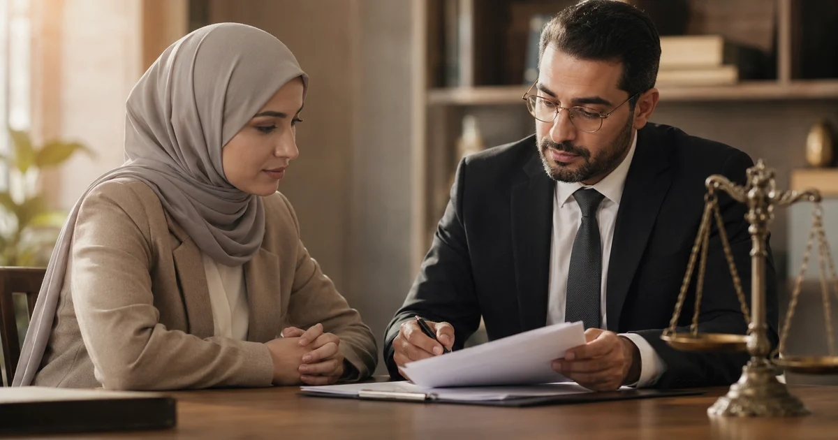 مراجعة حقوق المطلقة طلاق بائن مع محامي أسرة في مصر