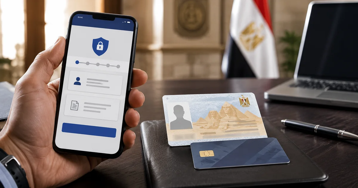 استخدام الخدمة الإلكترونية لبطاقة الرقم القومي عبر الهاتف ومراجعة بيانات الطلب