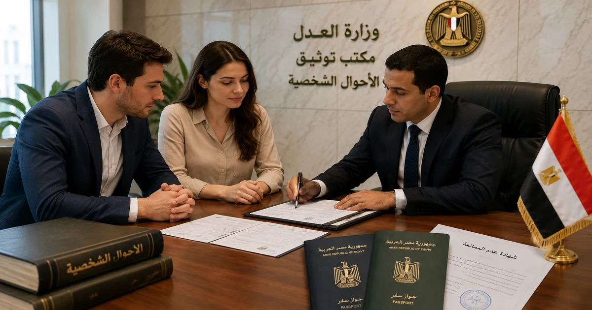 خطوات توثيق زواج الأجانب في مصر ومراجعة مستندات الزواج