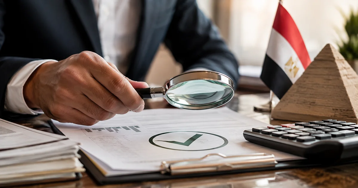 التحقق من رقم التسجيل الضريبي في مصر ومراجعة المستندات الضريبية