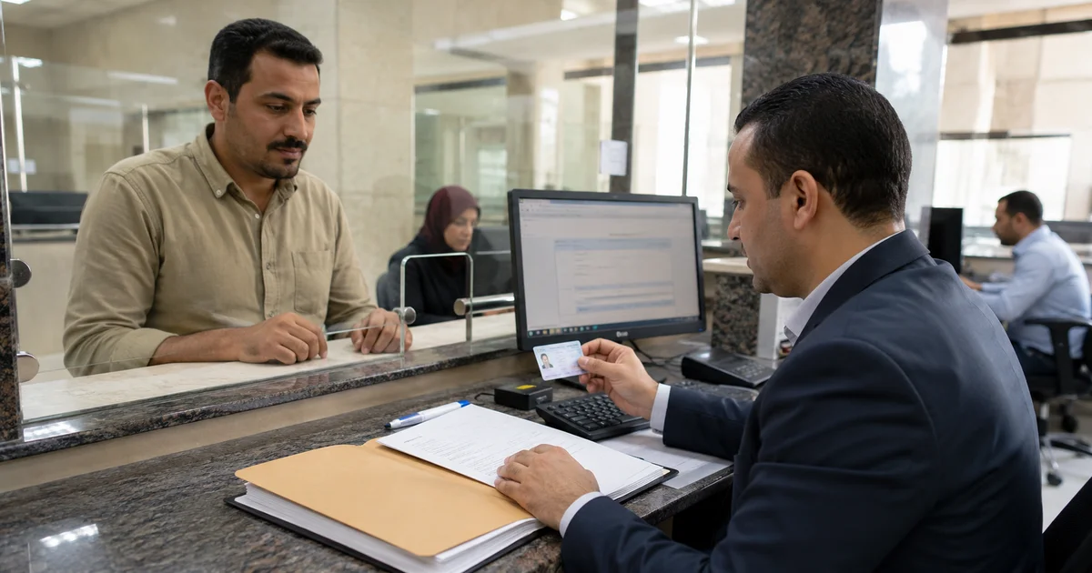 متابعة طلب بطاقة الرقم القومي لدى جهة الأحوال المدنية