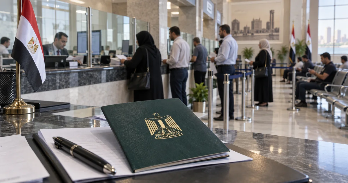 إجراءات استخراج جواز السفر المصري داخل مصلحة الجوازات ومتابعة طلبات التقديم والاستلام.