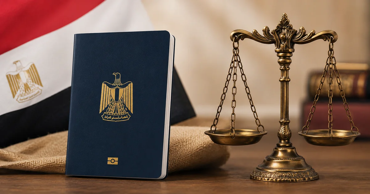 جواز سفر مصري يوضح إجراءات تغيير المهنة وربطها ببيانات بطاقة الرقم القومي
