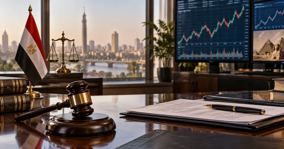 قانون البورصة المصرية وتنظيم تداول الأوراق المالية وسوق رأس المال في مصر
