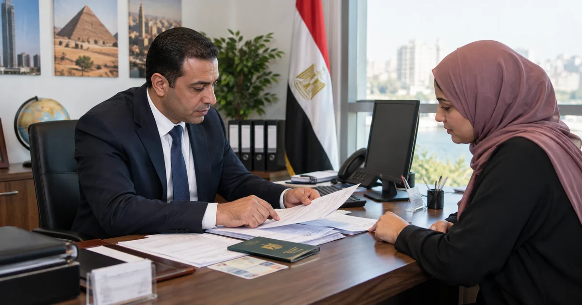 مراجعة عقد العمل ومستندات شركة إلحاق العمالة المرخصة قبل التعامل