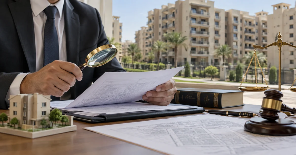 مراجعة مستندات وملف عقار قبل تسجيل الملكية في الشهر العقاري